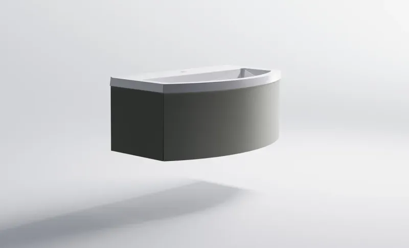 Тумба с раковиной Astra-Form Венеция 2.0 3100001ncss3502-y+04010019 100 см серо-бежевый матовый