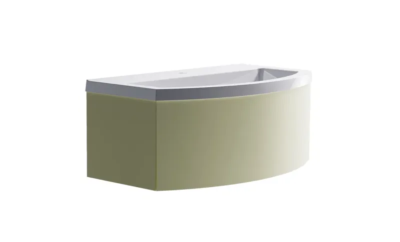 Тумба с раковиной Astra-Form Венеция 2.0 3100003ral1013+04010022 80 см бежевый матовый