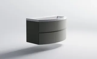 Тумба с раковиной Astra-Form Венеция 2.0 03100002ncss3502-y+04010019 100 см серо-бежевый матовый