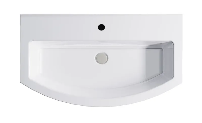 Тумба с раковиной Astra-Form Венеция 2.0 03100004ral7024+04010022 80 см тёмно-серый матовый