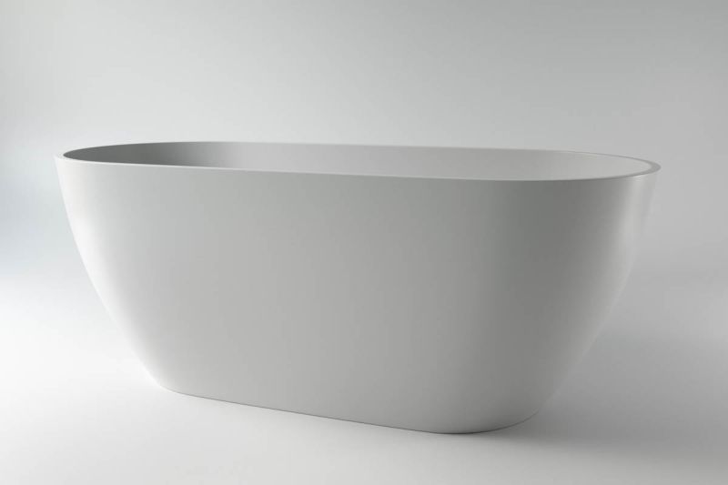 Ванна отдельностоящая Holbi Venus 170x80см белый матовый 1.01.001.11.1
