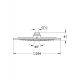 Верхний душ GROHE Rainshower F-series 27271000 хром Верхний душ GROHE Rainshower F-series 27271000 хром
