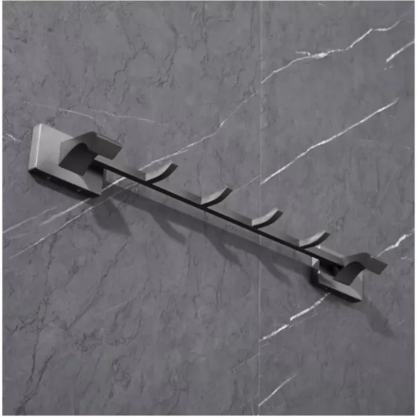 Вешалка с четырьмя крючками Gappo G0716-49 оружейная сталь