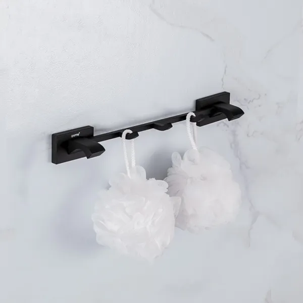 Вешалка с тремя крючками Gappo G0716-36 чёрный