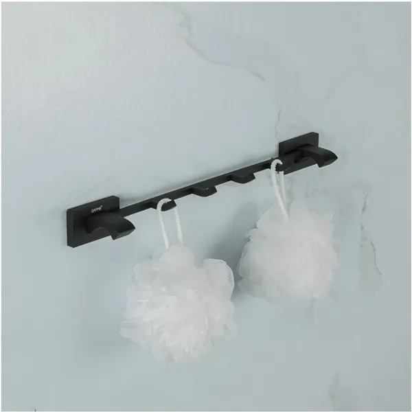 Вешалка с четырьмя крючками Gappo G0716-46 чёрный