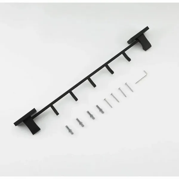 Вешалка с пятью крючками Gappo G0716-56 чёрный