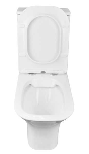 Azario Fretta Square AZ-5121 Унитаз-компакт безободковый, бачок, сиденье Azario Fretta Square AZ-5121 Унитаз-компакт безободковый, бачок, сиденье