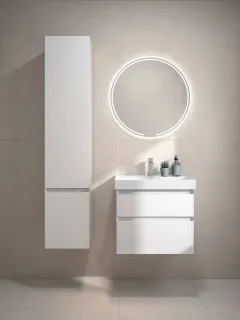 Тумба под раковину Kerama Marazzi Кубо KMCuCb60MWh2 60 см белый матовый