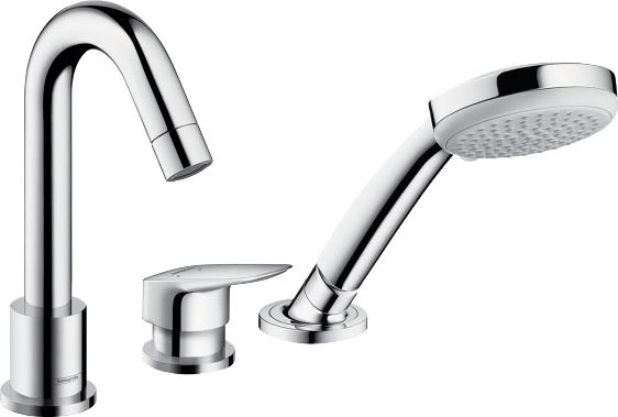 Смеситель на борт ванны Hansgrohe Logis 71310000S  хром