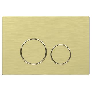 Кнопка смыва Vincea VFP-005BG, цвет брашированное золото