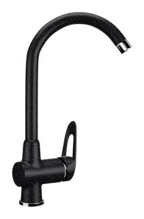 Смеситель для кухни Ulgran Classic U-006-308 чёрный Смеситель для кухни Ulgran Classic U-006-308 чёрный