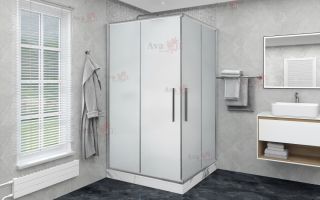 Душевой уголок AvaCan KС 80-90 MT хром Душевой уголок AvaCan KС 80-90 MT хром