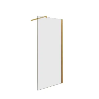 Душевое ограждение Good Door WALK IN SP-80-C-BG матовое золото