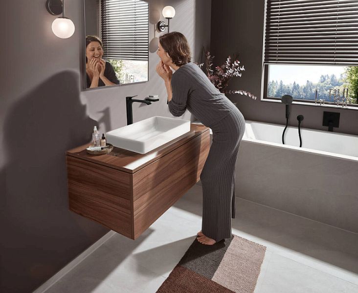 Душевая лейка Hansgrohe Pulsify Select 24100670 черный