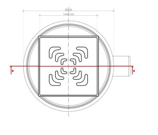 Душевой трап Confluo Standard Square 2 Душевой трап Confluo Standard Square 2