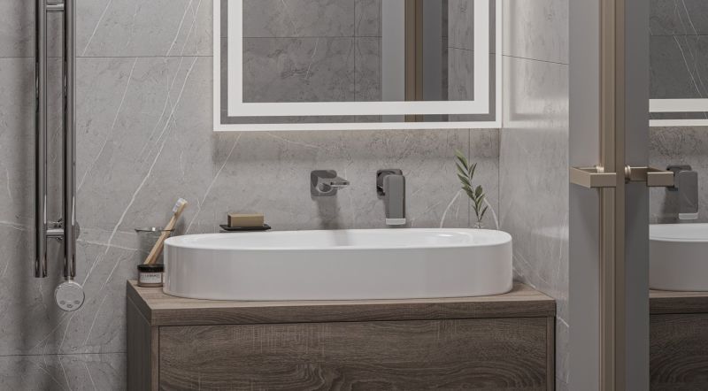 Раковина Whitecross Moonstone E 0731.070035.100 70см белый глянец