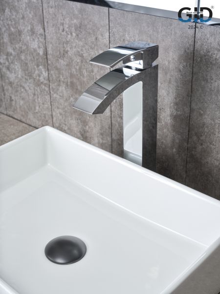 Смеситель высокий для раковины Gid Victoria L120-CH-D L120CHD хром