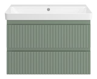 Подвесная тумба под раковину Brevita Victory VIC-09080-0802Я 80см зелёный Подвесная тумба под раковину Brevita Victory VIC-09080-0802Я 80см зелёный