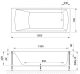 Гидромассажная ванна Royal Bath Vienna Standart 150x70см белый RB953201ST