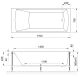 Гидромассажная ванна Royal Bath Vienna Standart 170x70см белый RB953203ST
