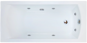 Гидромассажная ванна Royal Bath Vienna Standart 140x70см белый RB953200ST