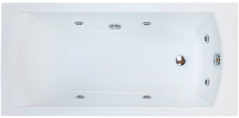 Гидромассажная ванна Royal Bath Vienna Standart 170x70см белый RB953203ST