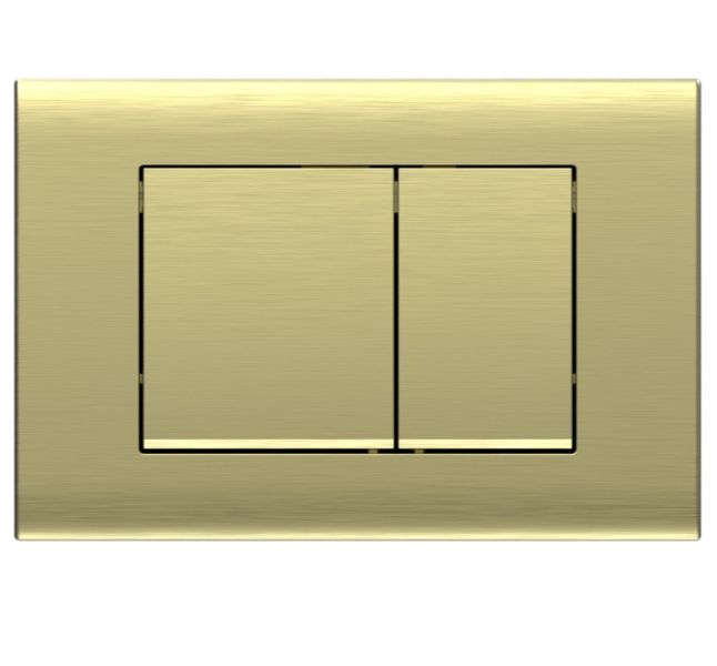  Кнопка смыва Vincea VFP-001BG, цвет брашированное золото