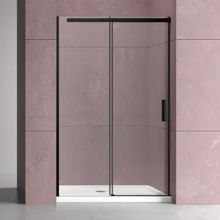 Душевая дверь Vincea Dice VDS-4D120CLB 120 см профиль черный
