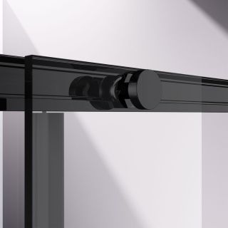 Душевой уголок Vincea Slim-N VSS-4SN900CLB 90x90, профиль черный