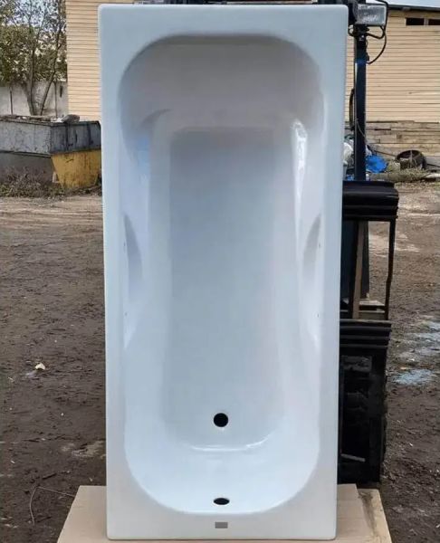 Ванна чугунная Vinsent Veron Aura VAU1707042H 170x70см с отверстиями для ручек
