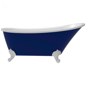 Ванна акриловая Delice Vintage DLR440105Bu 162х69 синяя матовая
