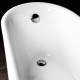 Ванна акриловая Delice Vintage DLR440105Bk 162х69 черная матовая