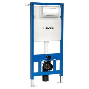 Инсталляция для подвесного унитаза Vincea VIS-601 сине-белая