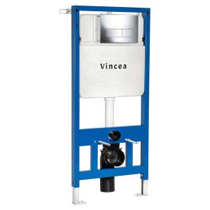Инсталляция для подвесного унитаза Vincea VIS-601 сине-белая