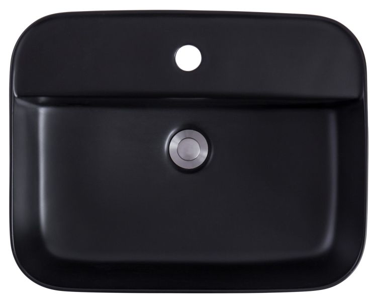 Накладная раковина Avimano Vision 1245122 50см чёрный матовый Накладная раковина Avimano Vision 1245122 50см чёрный матовый