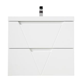 База под раковину BelBagno подвесная с двумя выкатными ящиками, Bianco Opaco, 700x450x570, VITTORIA-700-2C-SO-BO-P белый матовый