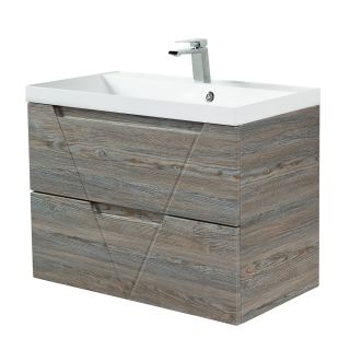 База под раковину BelBagno подвесная с двумя выкатными ящиками, Pino, 700x450x570, VITTORIA-700-2C-SO-PINO-P сосна