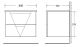 Тумба под раковину BelBagno подвесная 80x60см Bianco Lucido VITTORIA-800-2C-SO-BL