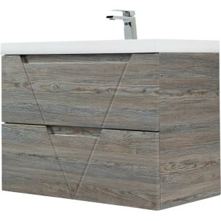 База под раковину BelBagno подвесная с двумя выкатными ящиками, Pino, 900x450x570, VITTORIA-900-2C-SO-PINO-P сосна