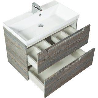 База под раковину BelBagno подвесная с двумя выкатными ящиками, Pino, 900x450x570, VITTORIA-900-2C-SO-PINO-P сосна