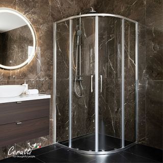 Душевая перегородка CeruttiSpa VIVA 90 N (90x90x195)