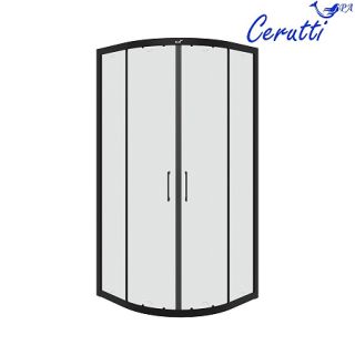 Душевая перегородка CeruttiSpa VIVA 90B N (90x90x195)