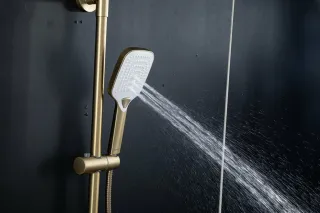 Душевая стойка Gappo G2448-3 золотой сатин