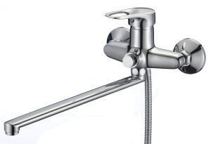 Смеситель для ванны с душем РМС SL55-006EK хром