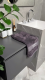Раковина напольная Armadi Art Cube Corian 802-GR 48 см серый