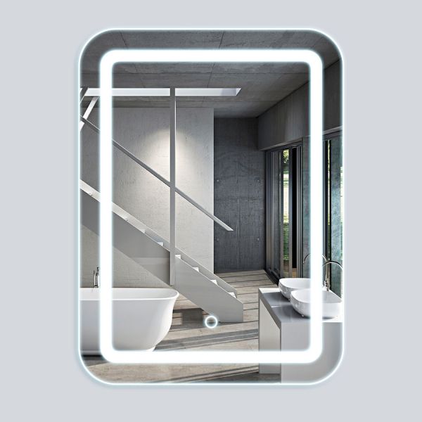 Зеркало Vincea VLM-2D550 с подсветкой 55 см