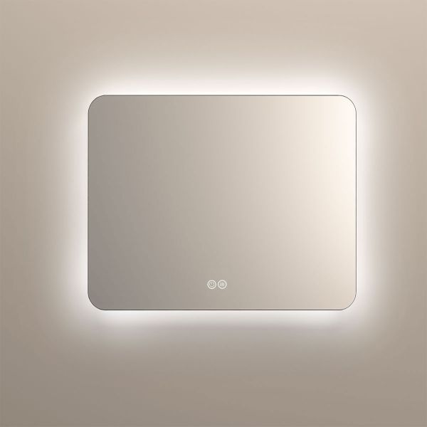 Зеркало Vincea LED VLM-3BE100-2 1000×800 c сенсорным выключателем и диммером, с функцией антизапотевания Зеркало Vincea LED VLM-3BE100-2 1000×800 c сенсорным выключателем и диммером, с функцией антизапотевания