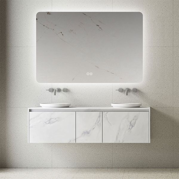 Зеркало Vincea LED VLM-3BE120-2 1200×800 c сенсорным выключателем и диммером, с функцией антизапотевания Зеркало Vincea LED VLM-3BE120-2 1200×800 c сенсорным выключателем и диммером, с функцией антизапотевания
