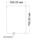 Зеркало Vincea LED VLM-3BE500 500х700 c сенсорным выключателем и диммером Зеркало Vincea LED VLM-3BE500 500х700 c сенсорным выключателем и диммером