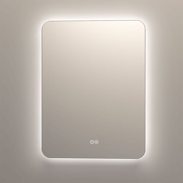 Зеркало Vincea LED VLM-3BE700-2 700х800 c сенсорным выключателем и диммером, антизапотевание Зеркало Vincea LED VLM-3BE700-2 700х800 c сенсорным выключателем и диммером, антизапотевание